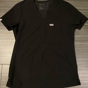 Figs Black Catarina Top XS